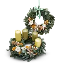 Christmas set of wreaths